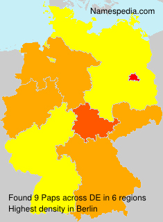 Surname Paps in Germany Surname Paps in Germany