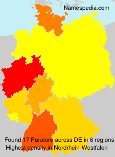 Surname Paratore in Germany Surname Paratore in Germany