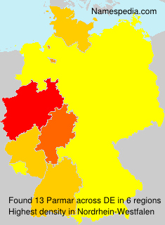 Surname Parmar in Germany Surname Parmar in Germany