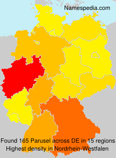Surname Parusel in Germany Surname Parusel in Germany