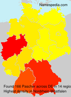 Surname Pascher in Germany Surname Pascher in Germany