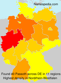 Surname Passoth in Germany Surname Passoth in Germany