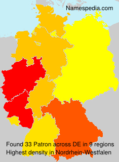 Surname Patron in Germany Surname Patron in Germany