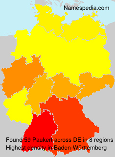 Surname Paukert in Germany Surname Paukert in Germany