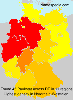 Surname Paukstat in Germany Surname Paukstat in Germany