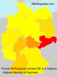 Surname Paulusch in Germany Surname Paulusch in Germany
