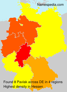 Surname Pavlak in Germany Surname Pavlak in Germany