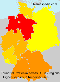 Surname Pawlenko in Germany Surname Pawlenko in Germany