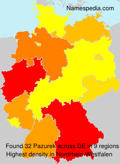Surname Pazurek in Germany Surname Pazurek in Germany