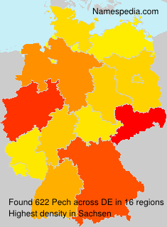 Surname Pech in Germany Surname Pech in Germany