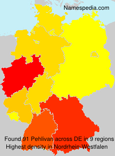 Surname Pehlivan in Germany Surname Pehlivan in Germany