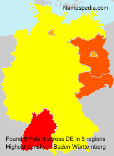 Surname Pelant in Germany Surname Pelant in Germany