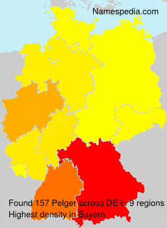 Surname Pelger in Germany Surname Pelger in Germany