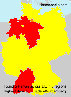 Surname Pelvan in Germany Surname Pelvan in Germany
