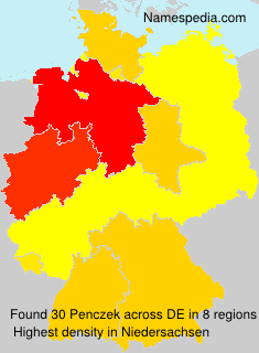 Surname Penczek in Germany Surname Penczek in Germany