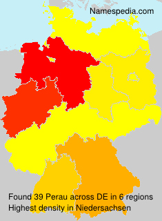 Surname Perau in Germany Surname Perau in Germany