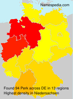 Surname Perk in Germany Surname Perk in Germany