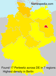 Surname Perlewitz in Germany Surname Perlewitz in Germany