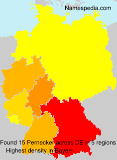 Surname Pernecker in Germany Surname Pernecker in Germany