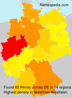 Surname Perrey in Germany Surname Perrey in Germany