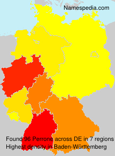 Surname Perrone in Germany Surname Perrone in Germany