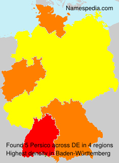 Surname Persico in Germany Surname Persico in Germany