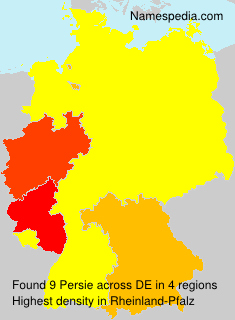 Surname Persie in Germany Surname Persie in Germany