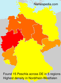 Surname Peschla in Germany Surname Peschla in Germany