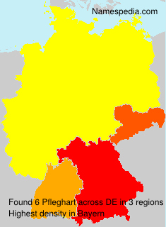 Surname Pfleghart in Germany Surname Pfleghart in Germany