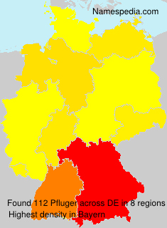 Surname Pfluger in Germany Surname Pfluger in Germany