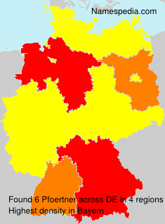 Surname Pfoertner in Germany Surname Pfoertner in Germany