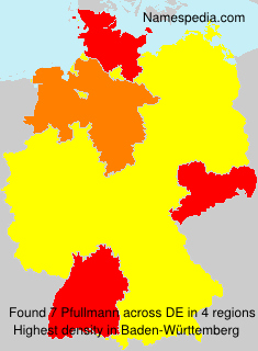 Surname Pfullmann in Germany Surname Pfullmann in Germany