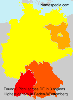 Surname Pichi in Germany Surname Pichi in Germany
