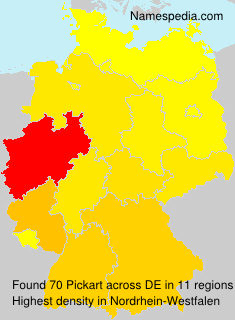 Surname Pickart in Germany Surname Pickart in Germany