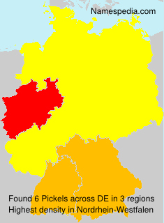 Surname Pickels in Germany Surname Pickels in Germany