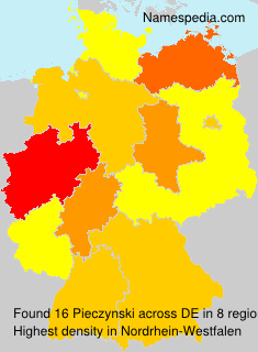 Surname Pieczynski in Germany Surname Pieczynski in Germany