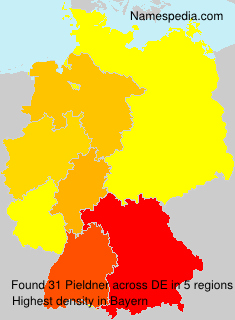 Surname Pieldner in Germany Surname Pieldner in Germany