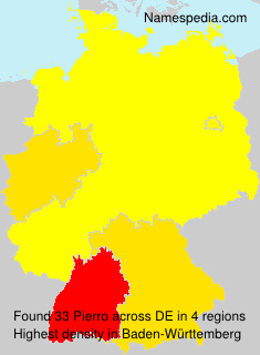 Surname Pierro in Germany Surname Pierro in Germany