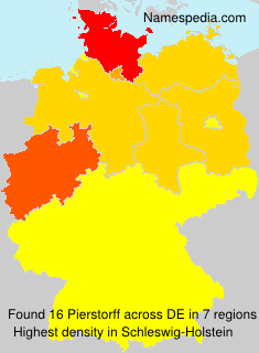 Surname Pierstorff in Germany Surname Pierstorff in Germany