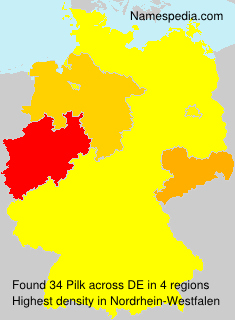 Surname Pilk in Germany Surname Pilk in Germany