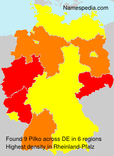 Surname Pilko in Germany Surname Pilko in Germany
