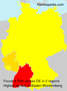Surname Pillin in Germany Surname Pillin in Germany