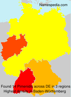 Surname Pimenidis in Germany Surname Pimenidis in Germany