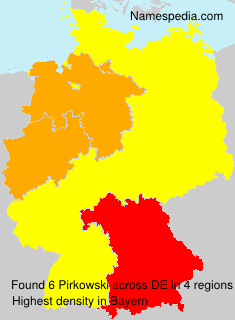 Surname Pirkowski in Germany Surname Pirkowski in Germany