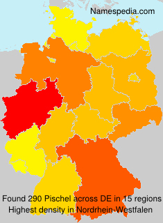 Surname Pischel in Germany Surname Pischel in Germany