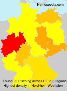 Surname Pisching in Germany Surname Pisching in Germany