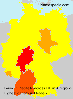 Surname Piscitello in Germany Surname Piscitello in Germany
