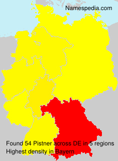 Surname Pistner in Germany Surname Pistner in Germany