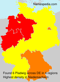 Surname Pladwig in Germany Surname Pladwig in Germany