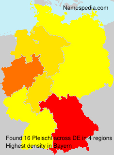 Surname Pleischl in Germany Surname Pleischl in Germany